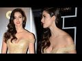 Disha Patani Hot Cleavage Show In Strapless Dress At GQ Men Of The Year Awards 2016