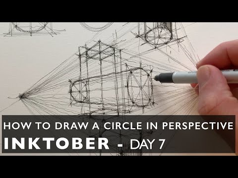 How to Draw Circles and Cylinders in Perspective