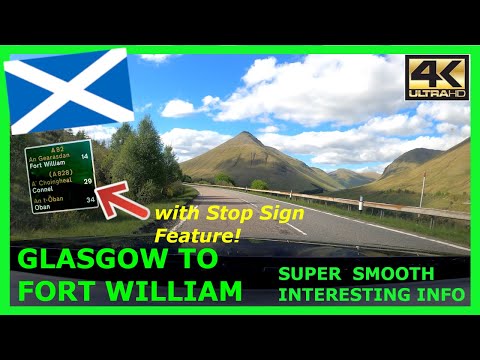 Hyperlapse Drive from Glasgow to Fort William in Stunning 4K