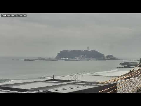 Live webcam view of Enoshima View from Kamakura High School
