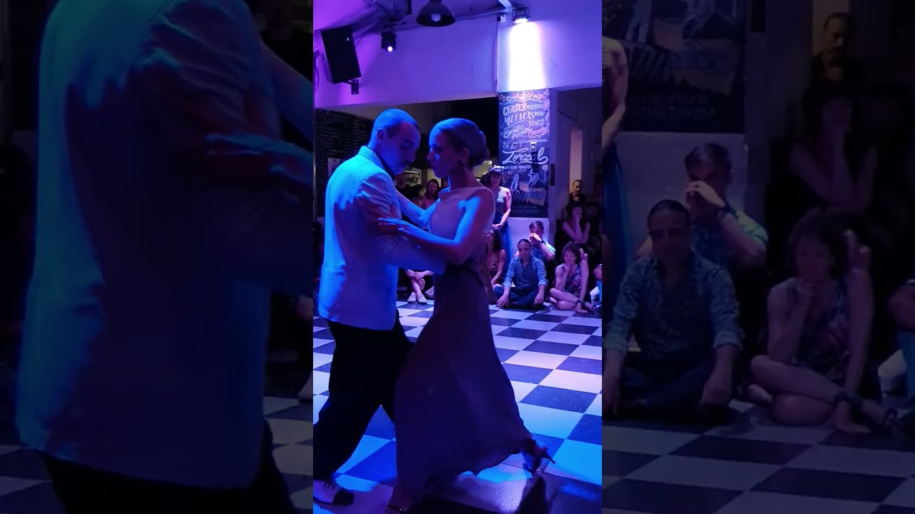 Delfi Pissani y Diego Valero (Milonga Campera)