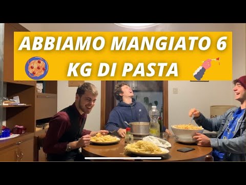 ABBIAMO MANGIATO 6 KG DI PASTA AL RAGÙ!!