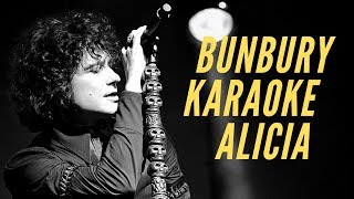 Enrique Bunbury - Alicia - Karaoke