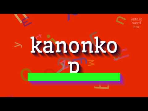 How to say "kanonkop"! (High Quality Voices)