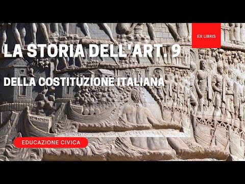 A topic of your choice: "The history of Article 9 of the Constitution of the Italian Republic"