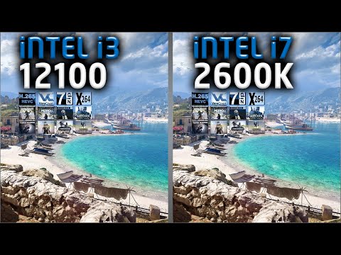 12100 vs 2600K Benchmarks – 15 Tests 🔥