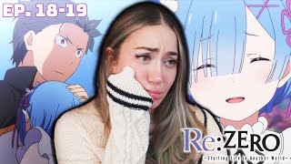 REM'S SPEECH!! 😭 FIRST TIME WATCHING RE:ZERO! S1 Episode 18 & 19