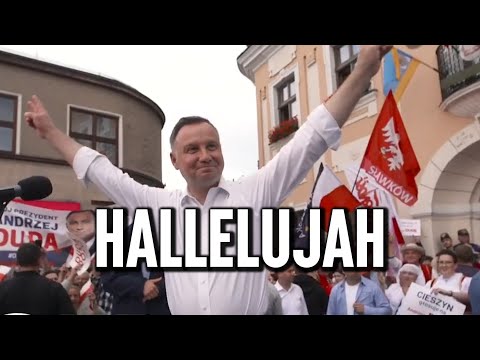 "Prezydent miaÅ‚ Å‚zy w oczach". W Skoczowie zaÅ›piewali dla Dudy ...