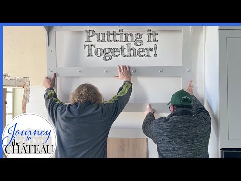 Putting it Together, INSTALLING the DETAILS, our KITCHEN MAKEOVER - Journey to the Château, Ep. 83