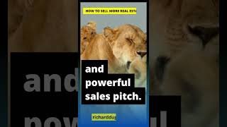 How to sell more real estate - sales pitch #shorts