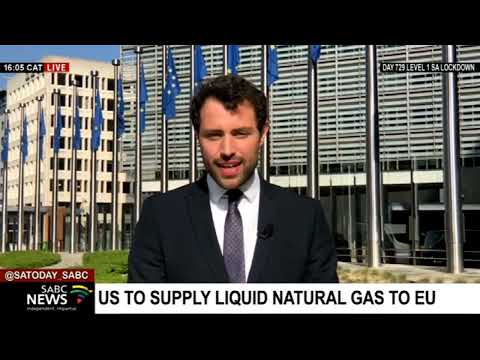 US to supply liquid natural gas to EU | Ross Cullen updates from Brussels