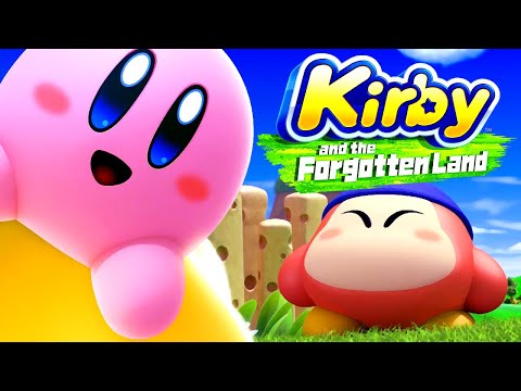 Kirby and the Forgotten Land (2 Player Co-op) - Full Game 100% Walkthrough