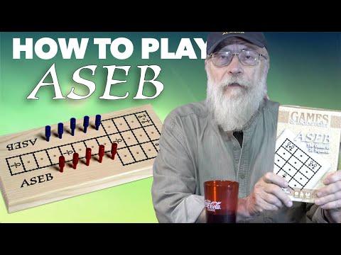 Aseb - a strategy board game from ancient Egypt, also known as "20 Squares."