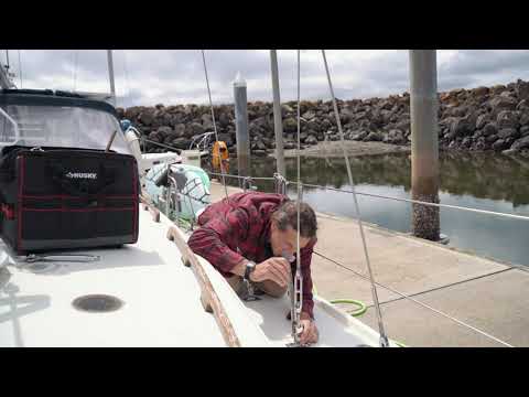 How to Dock Tensioning Sailboat Rigging With PTR Rigging and Spars