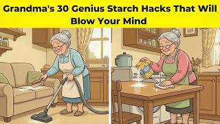 Grandma's 30 Genius Starch Hacks That Will Blow Your Mind and Make Life So Much Easier!