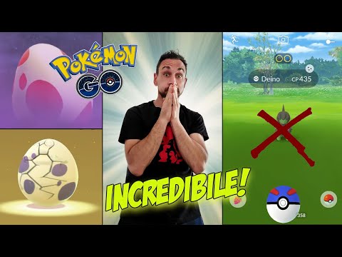 UNA BELLISSIMA GIORNATA? FINALMENTE DEINO! POKEMON GO ITA