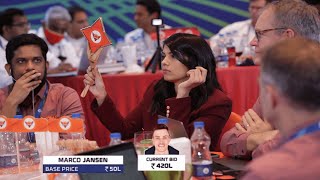 Watch | Marco Jansen IPL Auction 2022 | M Jansen Sold to SRH For 4.20Cr