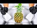Pineapple Ice Cream Rolls ASMR