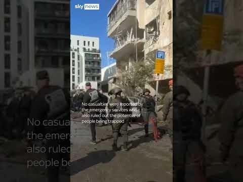 Aftermath of Iranian attack on Tel Aviv | Sky News