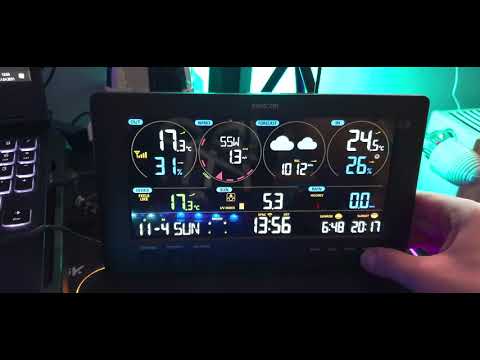 Orų stotelė Sencor SWS 12500 WiFi PRO video