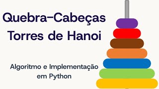 Quebra Cabeça Torres de Hanoi e Implementação em Python