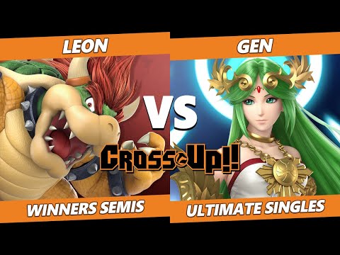CROSSxUP Winners Semis - LeoN (Bowser) Vs. Gen (Palutena) SSBU Ultimate Tournament