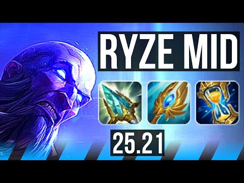 RYZE vs YONE (MID) | 10/1/6 | KR Master | 25.21