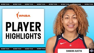 Game-high 20 PTS for Shakira Austin to lift the Mystics to a road victory over the Wings by WNBA