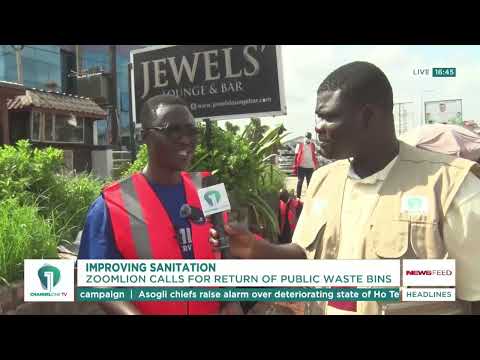 Zoomlion Calls for Reinstallation of Public Waste Bins Across Greater Accra