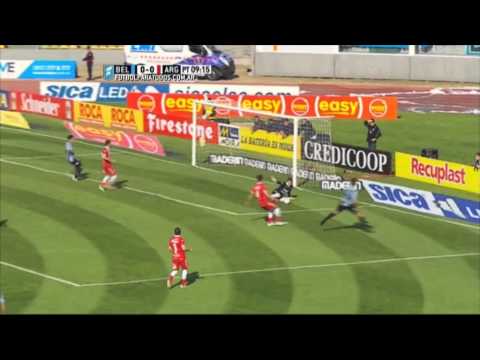 Obolo tuvo el primero. Belgrano 0 - Argentinos 0. Fecha 16. Primera División 2015. FPT.