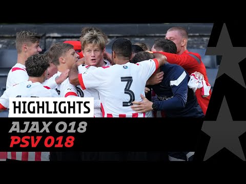 PSV O18 wint TOPPER in Amsterdam 🤩 | Highlights Ajax O18 - PSV O18