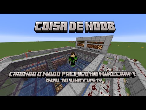 Criando o Modo Pacifico no Minecraft - Igual ao do Viniccius 13