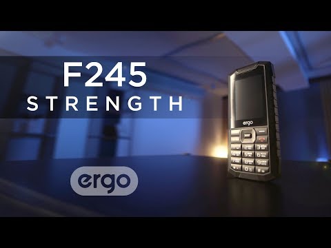 Ergo F245 Strength Black Yellow