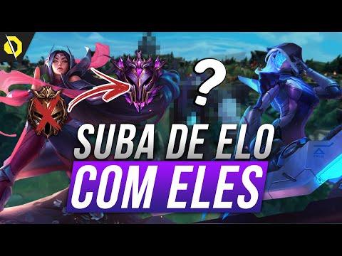 DEUSES DO LOW ELO Os 5 MELHORES campeões pra elo BAIXO - LOL