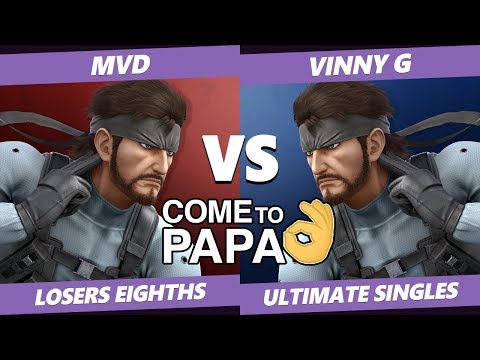 CtP3 SSBU - WBG | MVD (Snake) Vs. GotE | Vinny G (Snake) Smash Ultimate Tournament Losers Eighths
