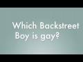 Which Backstreet Boy Is Gay