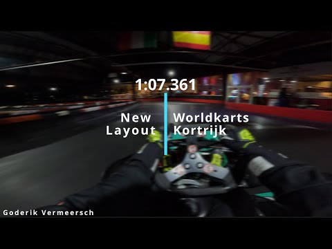 Worldkarts Kortrijk ⚠️NEW LAYOUT⚠️ 1:07.361
