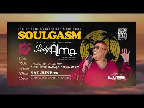 LADY ALMA Returns to SOULGASM HAWAII
