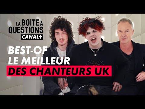 La Boîte à Questions Spéciale Chanteurs UK avec Julian Perretta, YUNGBLUD & Sting | Best-of