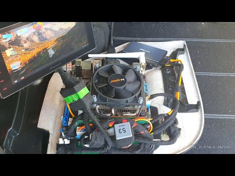 🇩🇪 Car PC im VW Bora | 1.65 GHz AMD APU anstatt Raspberry Pi | HDMI, WLAN, SSD, alles da :)