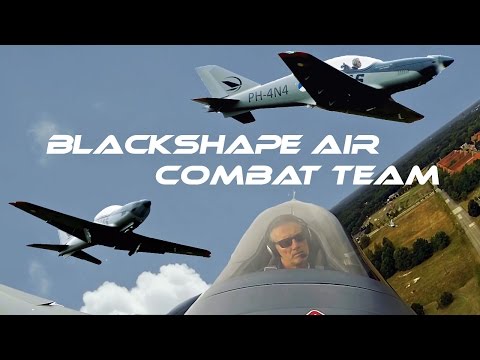 Black Shape Prime Air Combat Team New Display Team Airshow Sanicole 2016