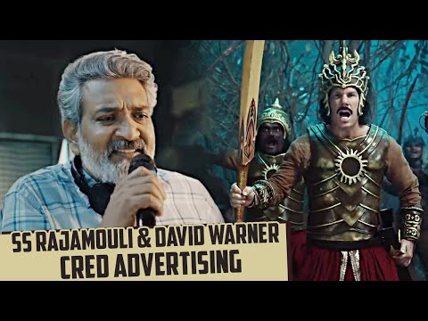 SS Rajamouli and David Warner Hilarious AD | CRED | Naatu Cinema