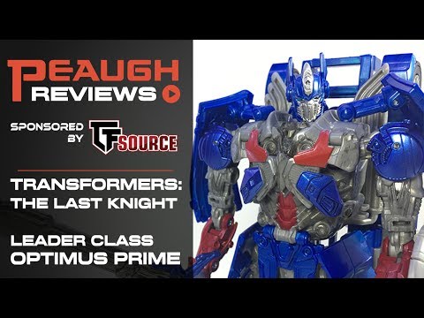 Video Review: Transformers: The Last Knight - Leader Class OPTIMUS PRIME