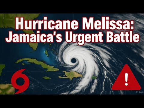 Hurricane Melissa: Jamaica's Urgent Battle#HurricaneMelissa #JamaicaAlert #WeatherUpdate