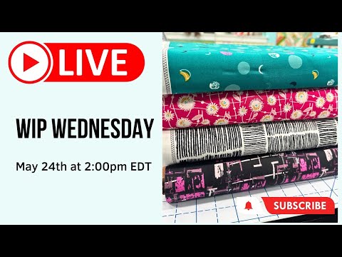 WIP Wednesday #92: Art Gallery Fabrics, Quilting cotton quality, fraying fabric and more!