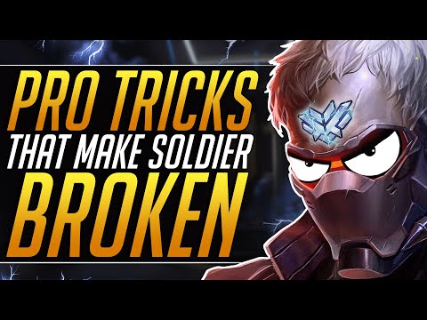 The ONLY Way to Make Soldier BROKEN - Pro Tricks to SOLO CARRY - Overwatch Grandmaster Guide