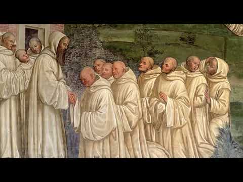 Benedictine Monks Singing Choir