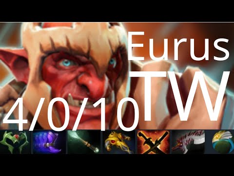 Eurus Troll Warlord vs Lifestealer - comfortable farming time - PSG.LGD vs 4AM g1 - CDA-FDC dota2