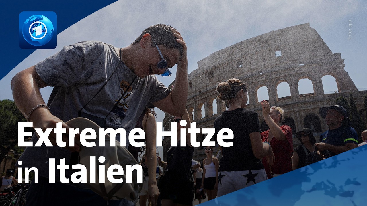 Extreme Hitze in Italien: Höchste Warnstufe in 27 Städten