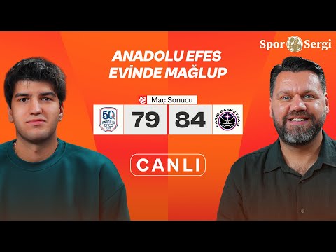 ANADOLU EFES - PARIS BASKETBALL MAÇ SONU CANLI | Anıl Uysal, Niko Yenibayrak | Euroleague Gecesi
